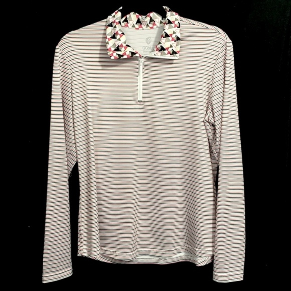 GGblue Luxe Sport Striped Long Sleeves Shirt